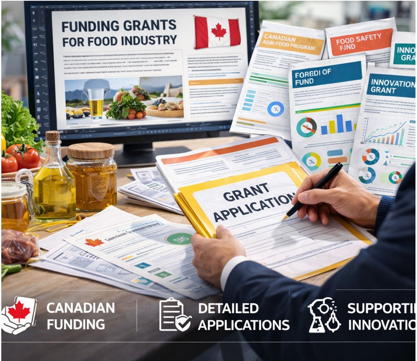 Grant Support for Food Companies